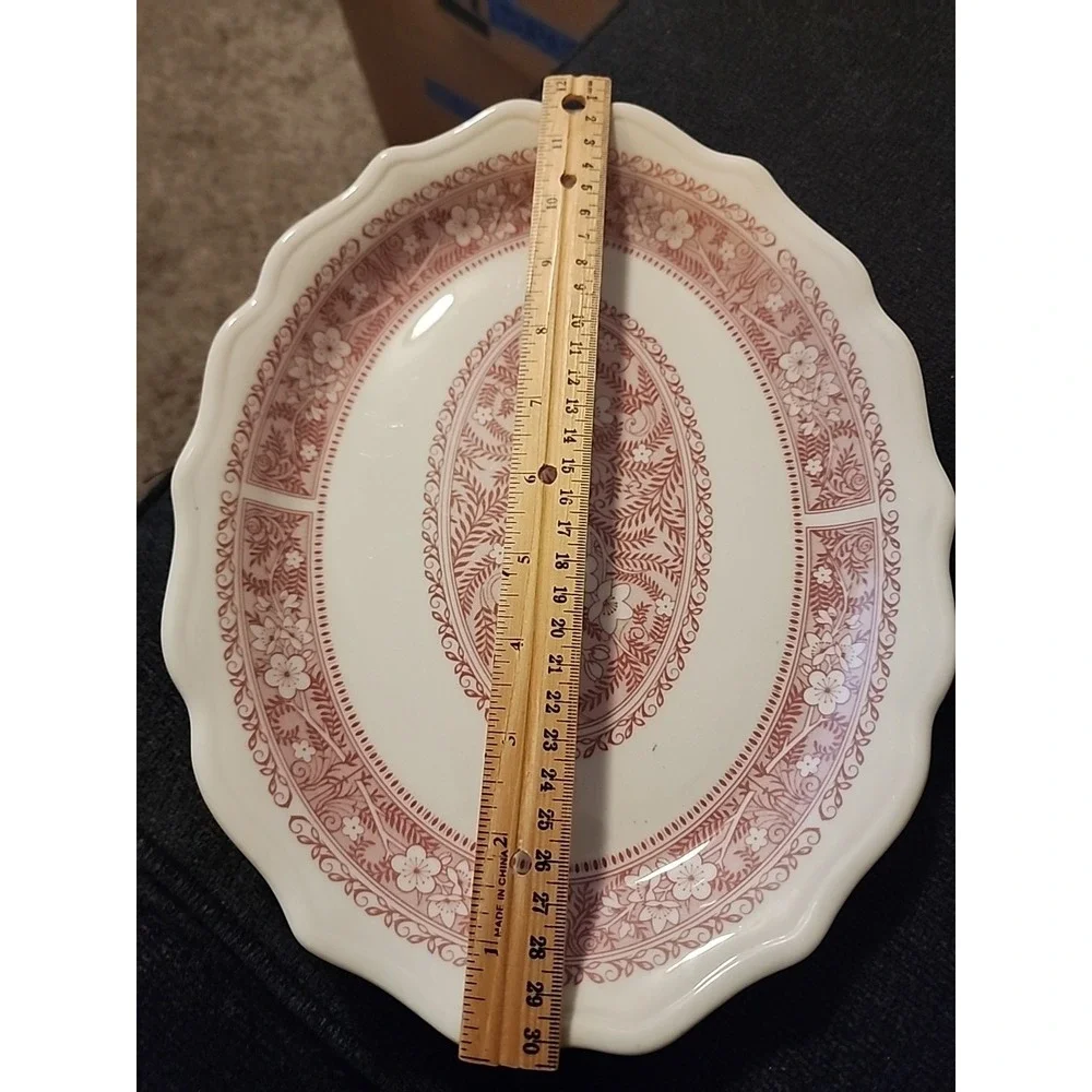 Syracuse China Oval Scalloped‎ 9